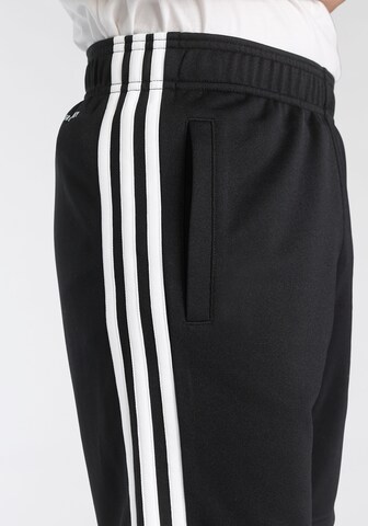 ADIDAS SPORTSWEAR Regular Workout Pants 'Designed To Move 3-Stripes' in Black