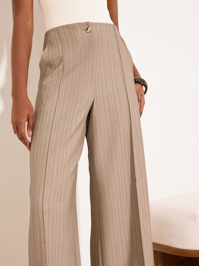 Lipsy Pantalon in 34 in de kleur Donkerbeige / Lichtbruin, Productweergave
