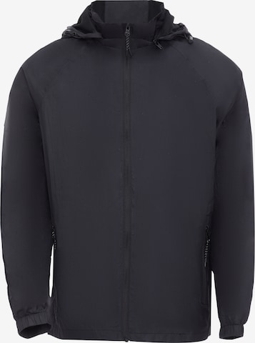 Veste mi-saison TUFFSKULL en noir : devant