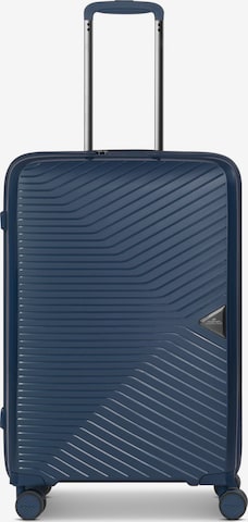 March15 Trading Trolley 'Gotthard Edition' in Blau: Vorderseite