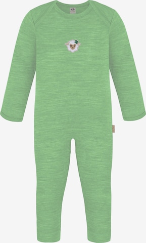 normani Strampler 'Waverly' in Grün: Vorderseite