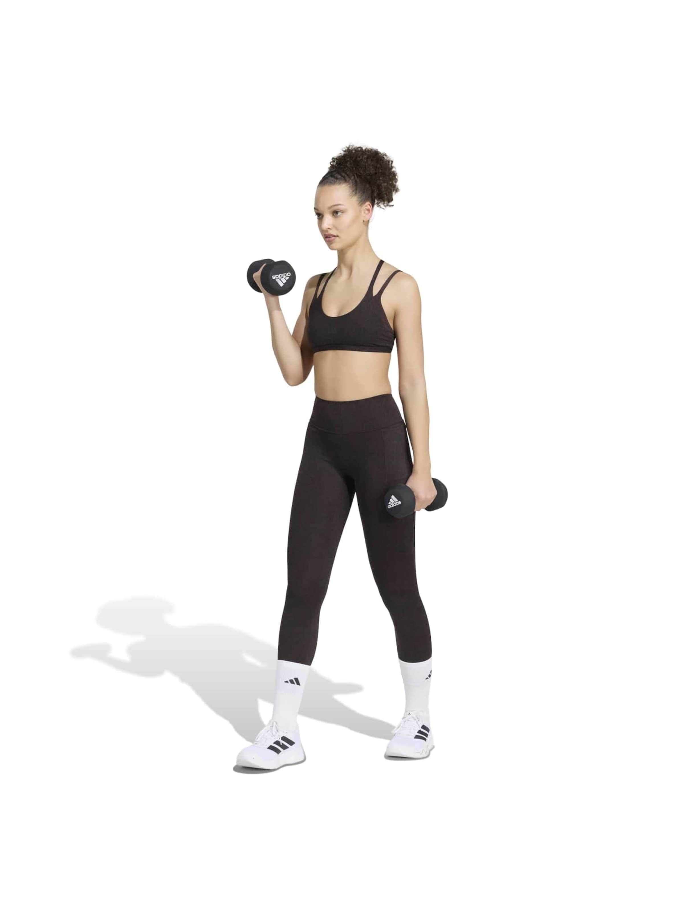 Bustier Soutien-gorge de sport 'OPT' ADIDAS PERFORMANCE en marron