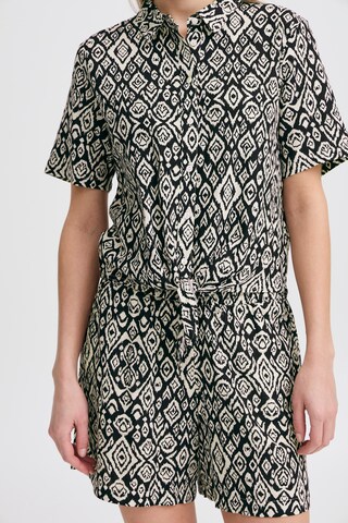 ICHI Blouse in Zwart