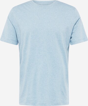 T-Shirt KnowledgeCotton Apparel en bleu : devant