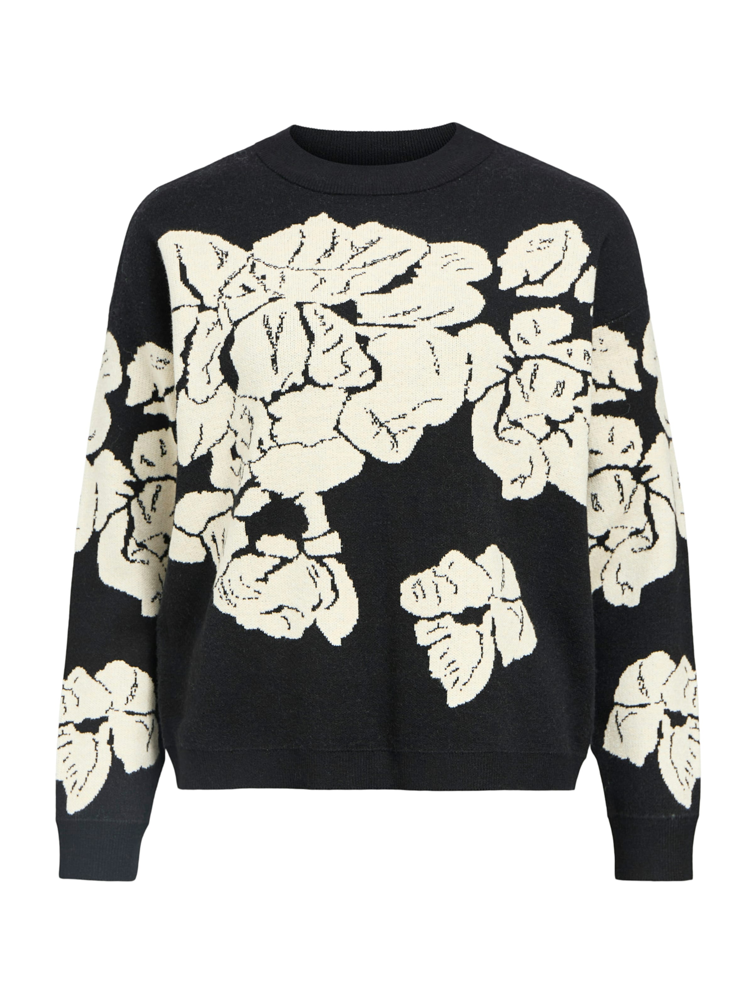 juoda OBJECT Megztinis 'Ray': priekis