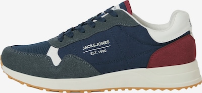 JACK & JONES Niske tenisice 'JFWBEECH' u plava / siva / crvena, Pregled proizvoda