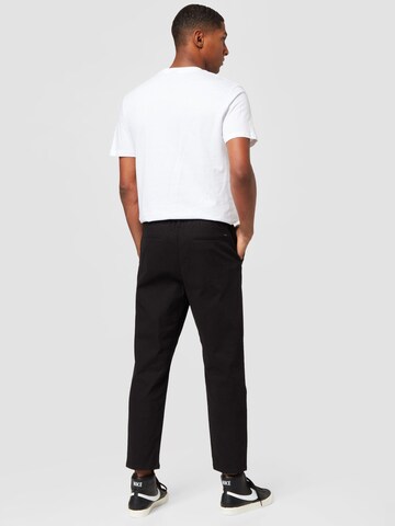 Only & Sons Regular Pleat-Front Pants 'DEW' in Black