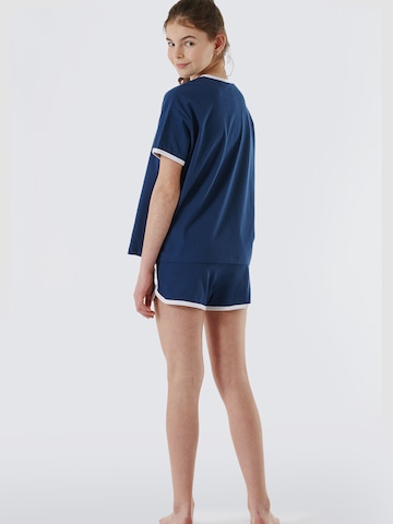 SCHIESSER Pajamas 'Nightwear' in Blue