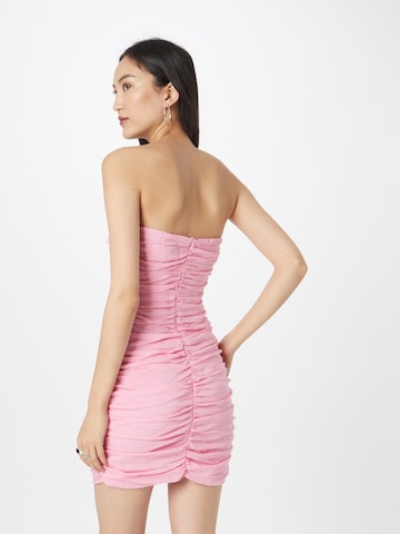 Misspap Koktejlové šaty – pink