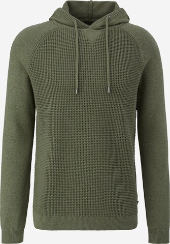 Pull-over QS en vert : devant