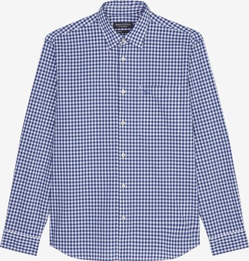 Marc O'Polo Regular fit Overhemd in Blauw: voorkant