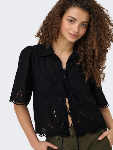 ONLY Bluse 'ONLFrani' in Schwarz