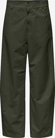 ONLY - Ropa ancha Pantalón 'ONLClair' en verde: frente