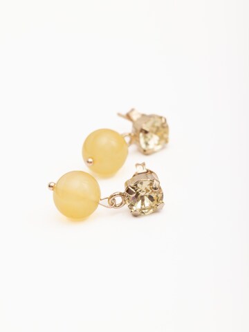 Secret Stones Earrings 'Yellow beauty' in Yellow