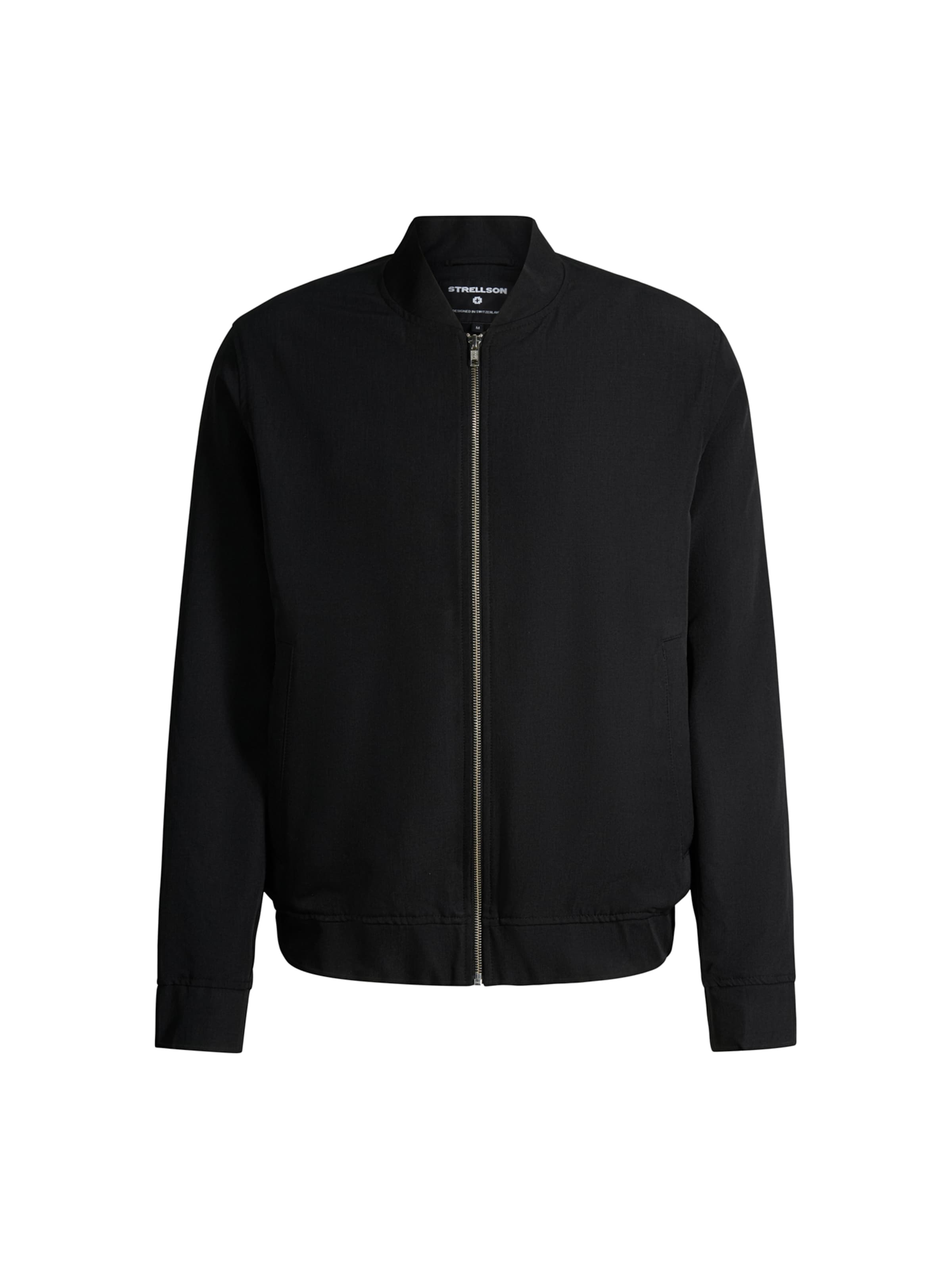 Veste mi-saison 'Jason' STRELLSON en noir : devant