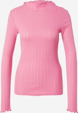 modström Shirt 'Issy' in Roze: voorkant
