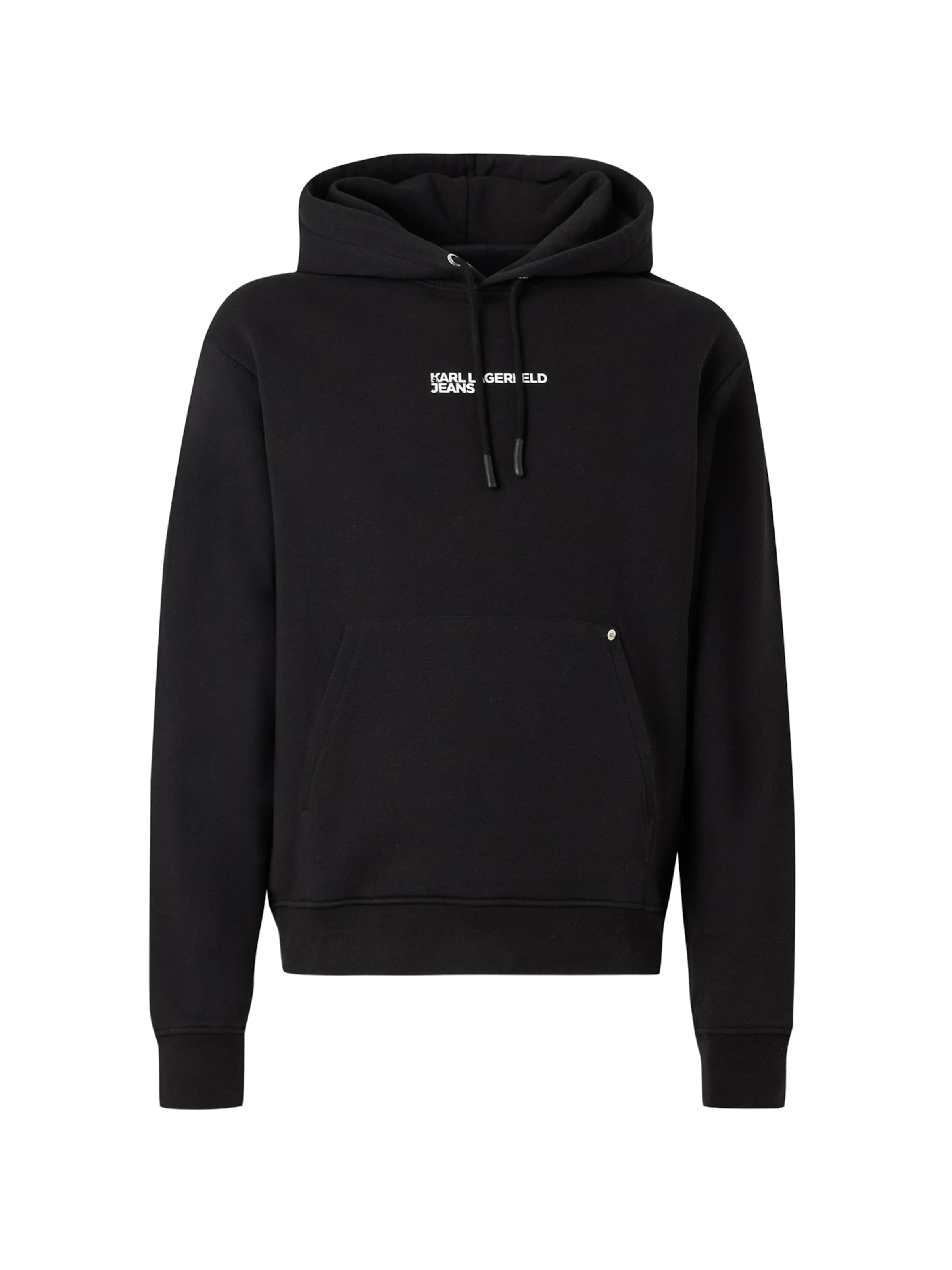 KARL LAGERFELD JEANS - Sudadera en negro: frente