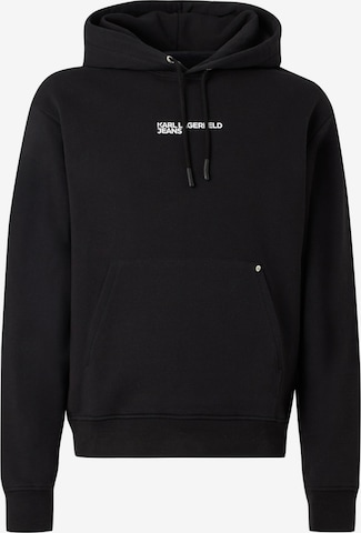 juoda KARL LAGERFELD JEANS Megztinis be užsegimo: priekis