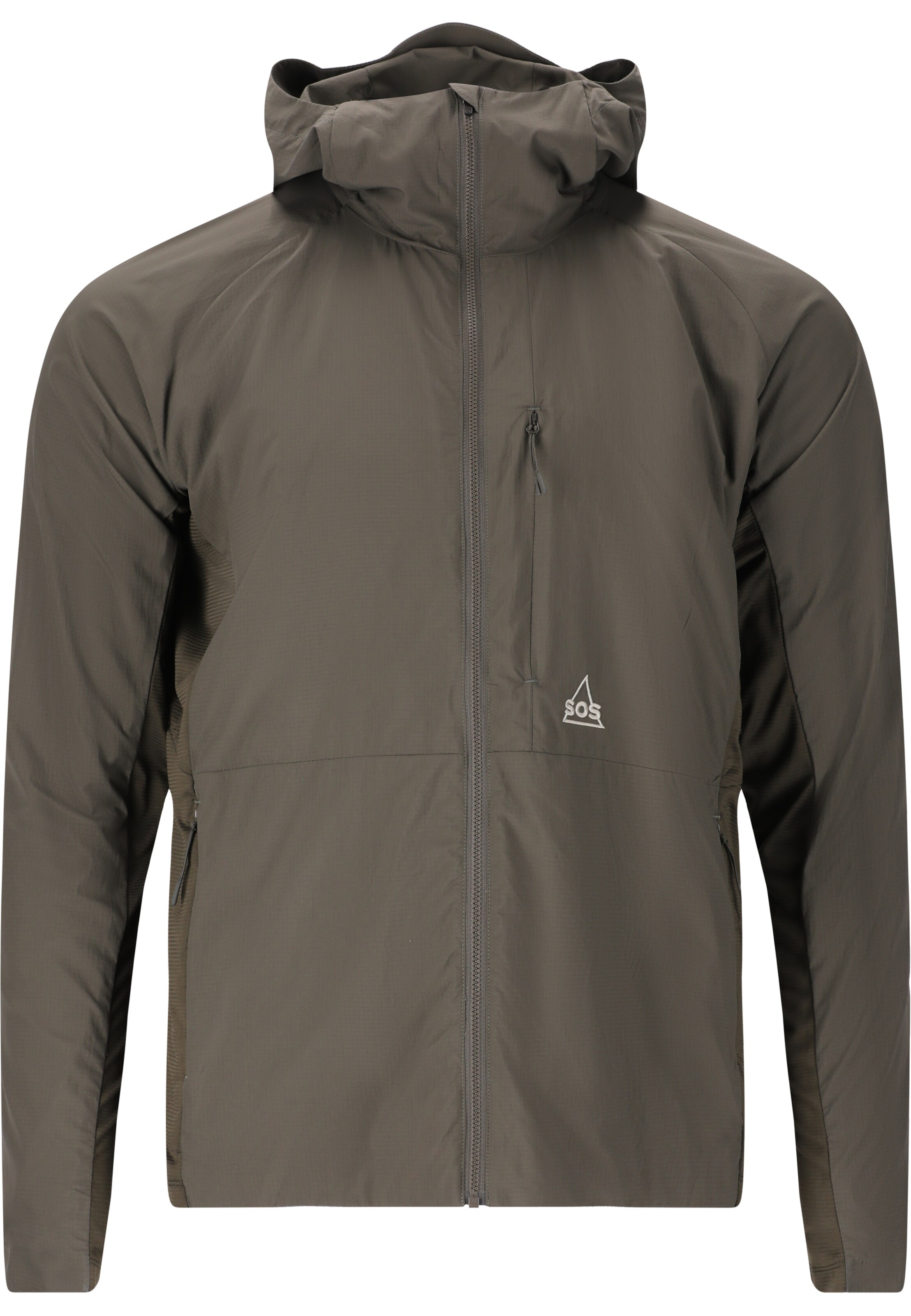 SOS Functionele jas 'Ben Nevis' in Grijs: voorkant