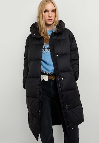 Pepe Jeans Mantel 'Lauren' in Schwarz: Vorderseite
