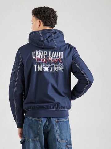 CAMP DAVID Overgangsjakke i blå