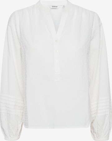 b.young Blouse 'Bygila' in White: front