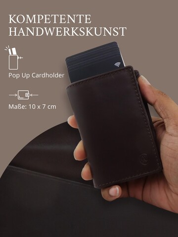 Akaroa Wallet 'Slim Wallet Pelle II' in Brown