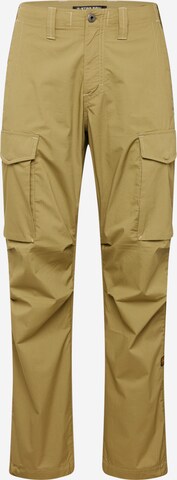 regular Pantaloni cargo di G-Star RAW in verde: frontale