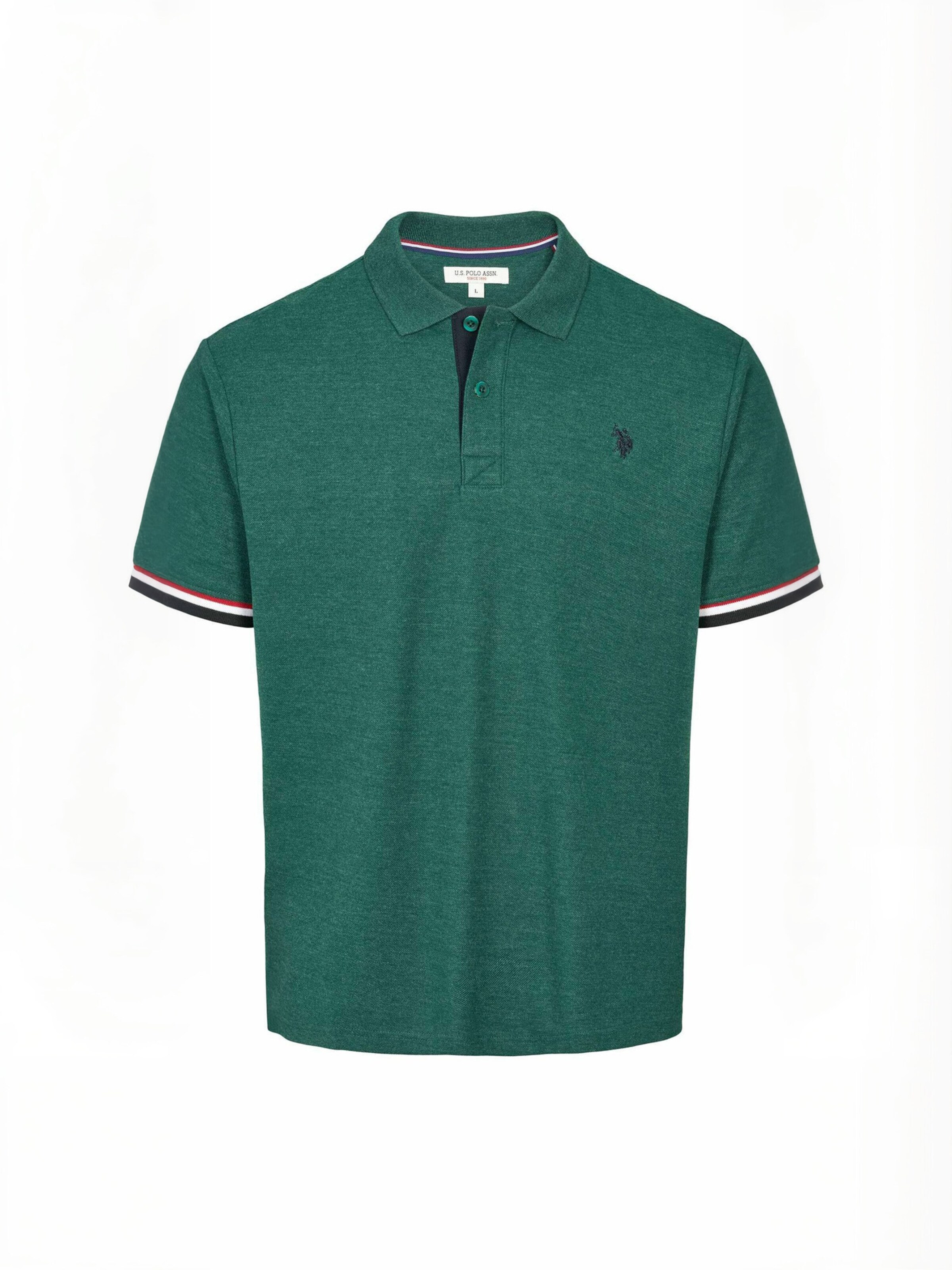 U.S. POLO ASSN. Koszula ' UMMeo ' w kolorze zielony: przód