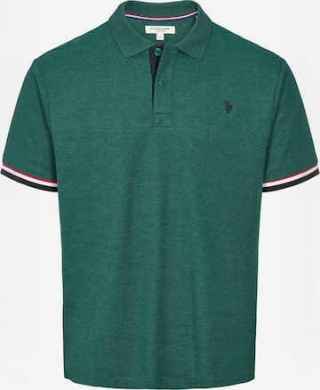 U.S. POLO ASSN. Koszula ' UMMeo ' w kolorze zielony: przód