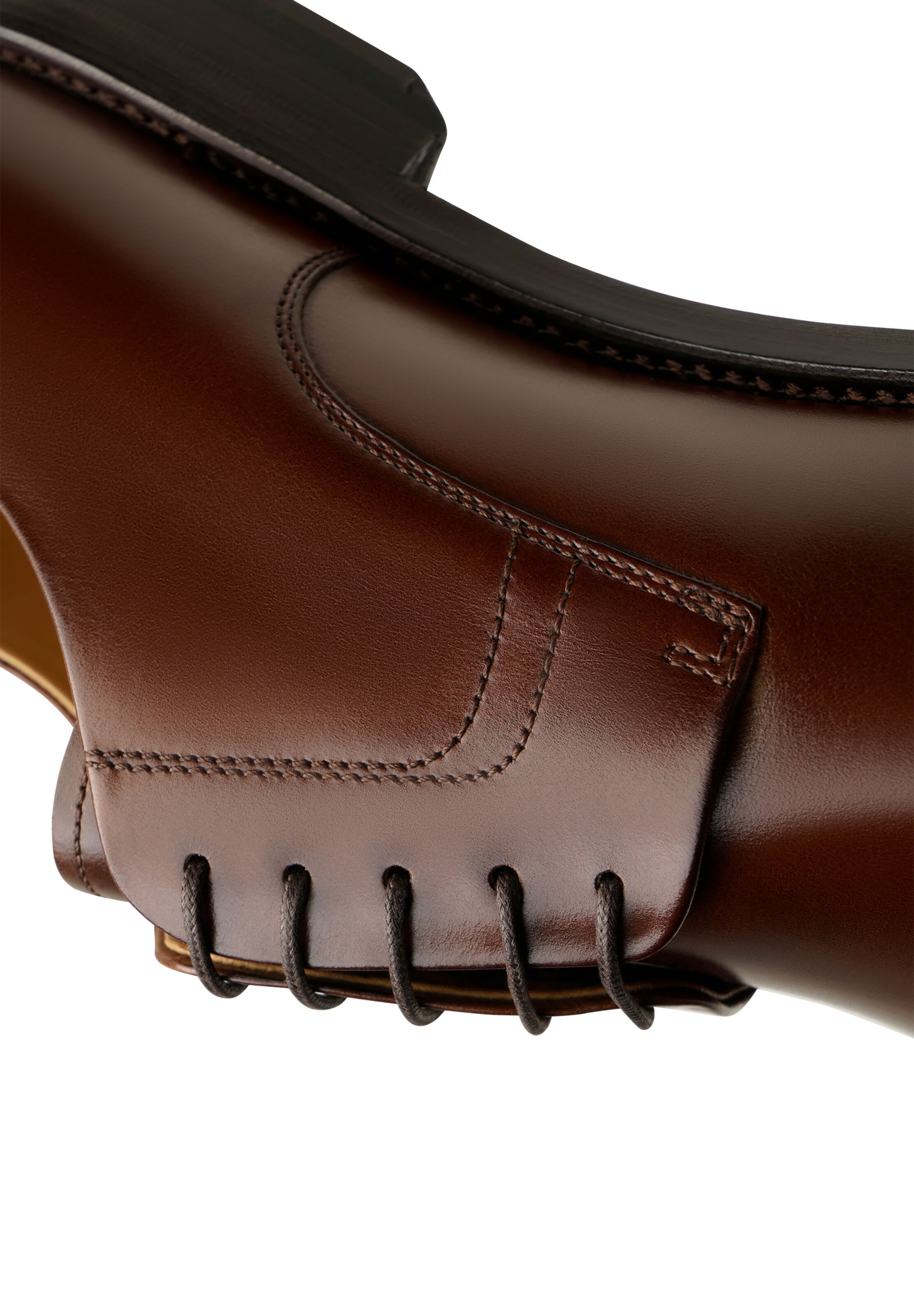 Henry Stevens Schnürschuhe Rahmengenäht 'Winston CD' in Braun