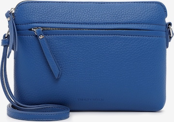 Borsa a tracolla 'Emma' di Emily & Noah in blu: frontale