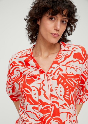 s.Oliver Blouse in Rood