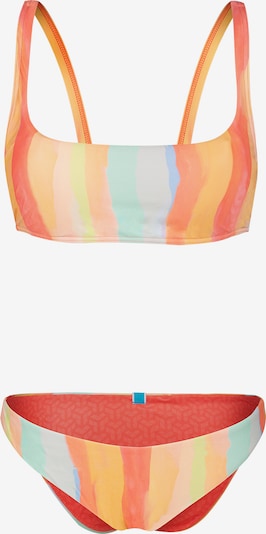 ARENA Bikini 'WATER PRINT' en bleu / vert / orange, Vue avec produit