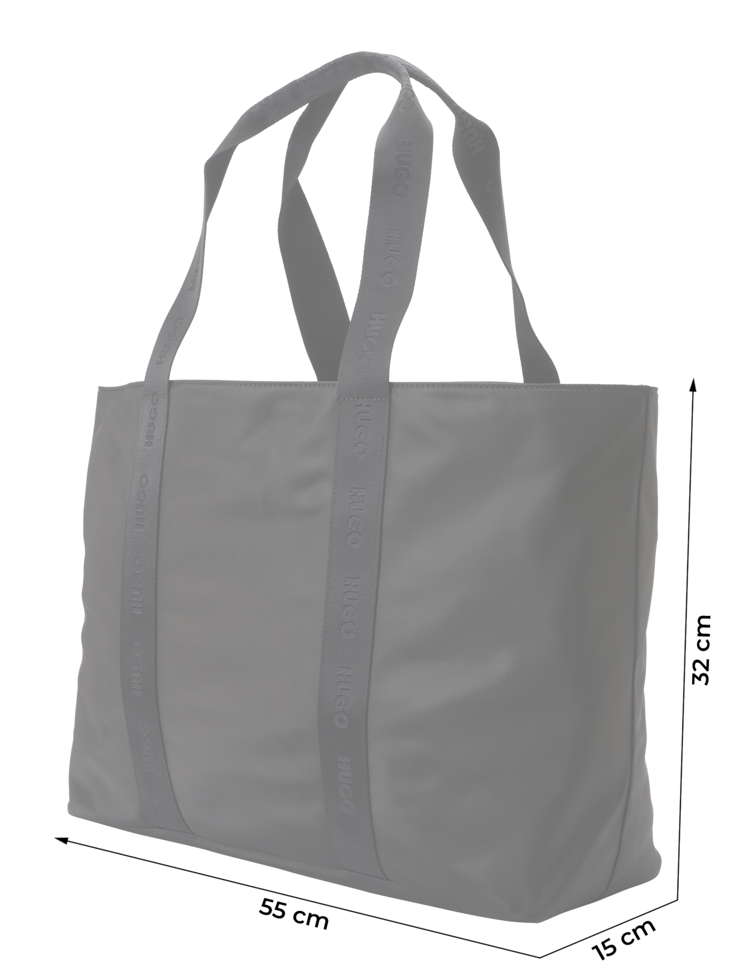 HUGO Shopper 'Bel' in Schwarz