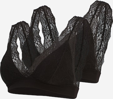Reggiseno 'MLAdia Tess' di MAMALICIOUS in nero: frontale