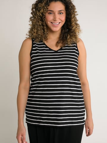 Ulla Popken Shirt in Black: front