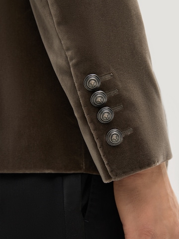 JOOP! Slim fit Colbert 'Horace-Velvet' in Bruin