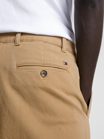 TOMMY HILFIGER Loosefit Bandplooibroek in Beige