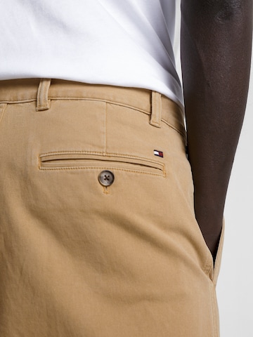 TOMMY HILFIGER Loosefit Bandplooibroek in Beige