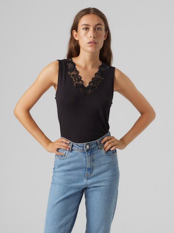 VERO MODA Top 'ROSA' - fekete: elől