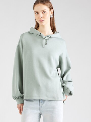 Sweat-shirt 'Janelle Ima' MSCH COPENHAGEN en vert : devant