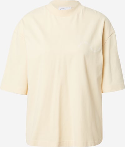 Comfort Studio by Catwalk Junkie T-Shirt 'SLOW DOWN' in beige, Produktansicht