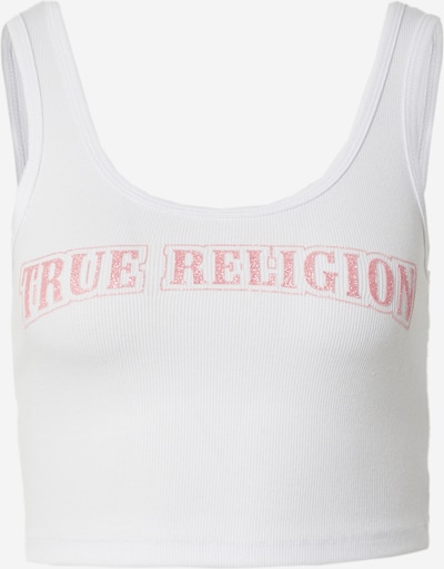 True Religion Top w kolorze różowy pudrowy / białym, Podgląd produktu