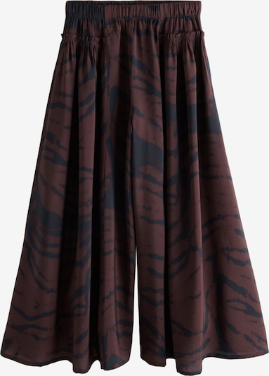 Pantaloni Next pe maro închis / negru, Vizualizare produs