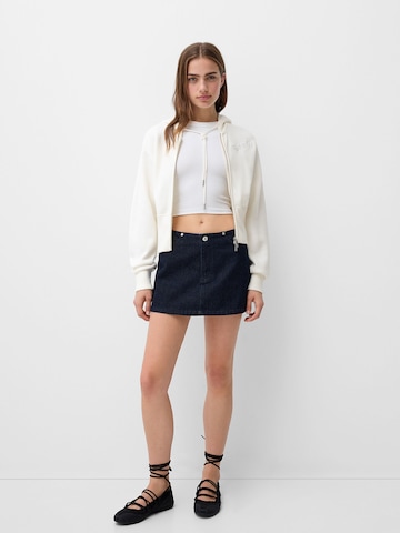 Bershka Knit cardigan in Beige