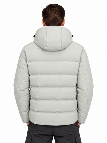 ALLTHEMEN Winter jacket 'Wärmekammer' in Beige