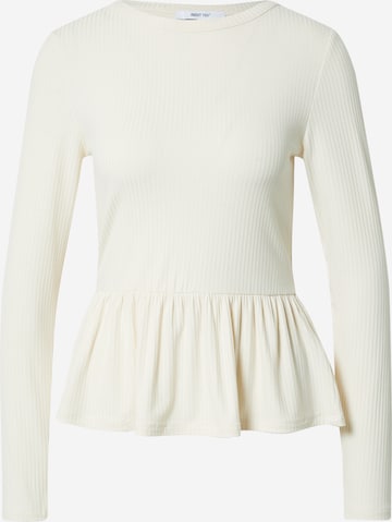 ABOUT YOU T-shirt 'Fee' i beige: framsida