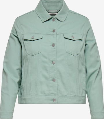 žalia ONLY Carmakoma Demisezoninė striukė 'CARTIA': priekis