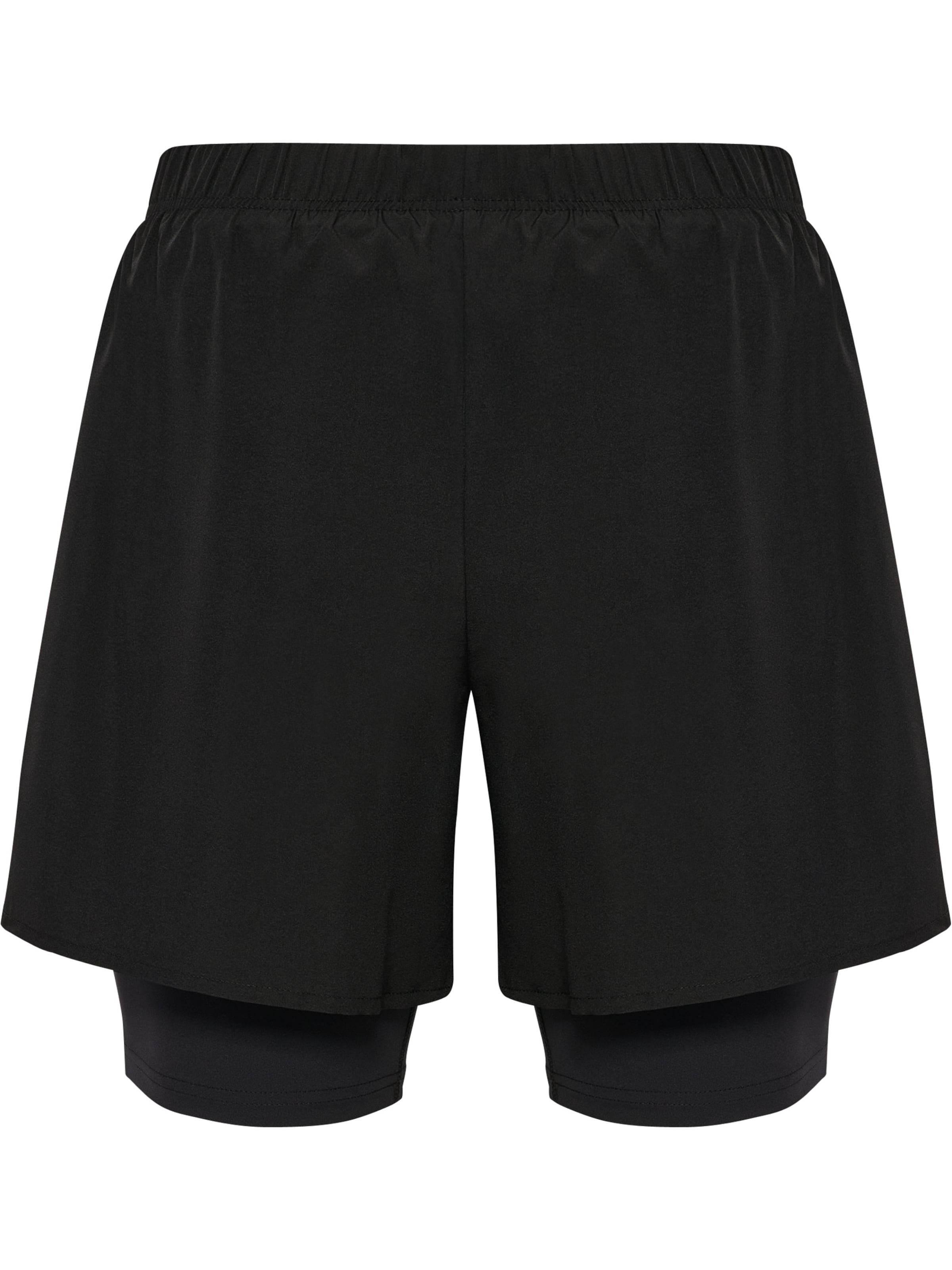 Pantalon de sport Hummel en noir : devant
